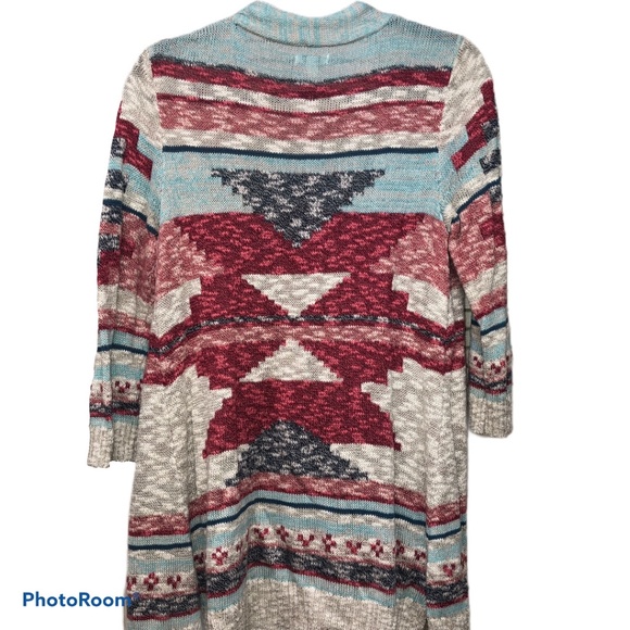 Sonoma Tribal Cardigan Medium - Picture 4 of 5